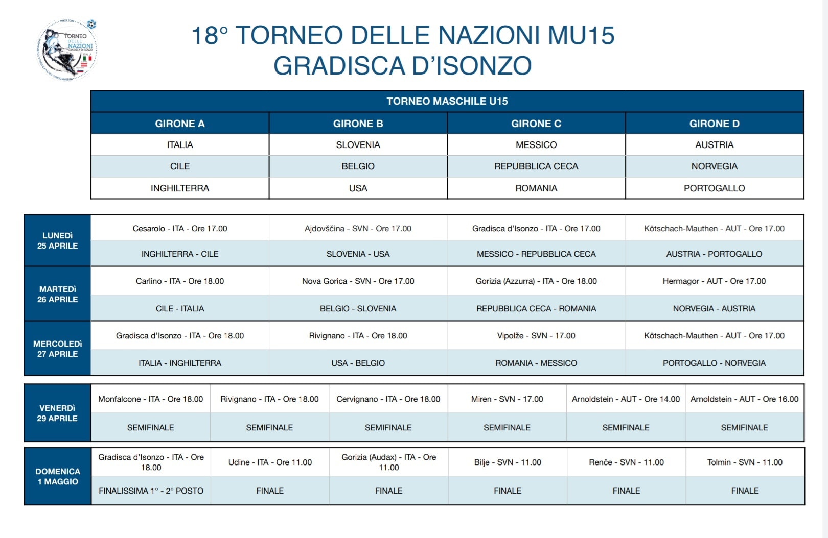 calendarionazioni22